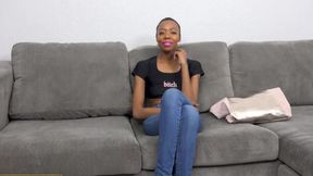 Petite African Milf Bouncing On Huge Cock In Hardcore Interracial Fuck