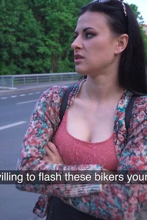 Public Agent - Dark-haired Beauty Billie Star Sucks Dick for Cash