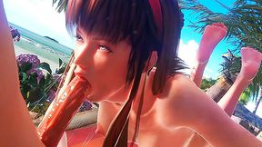 HITOMI'S SLUT MOUTH DEEPTHROATS AN ANXIOUS COCK LIKE A PRO, CUM EXPLODES ALL IN HER THROAT