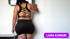 Lana Kumari's Slut with a Cock in Her Mouth