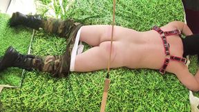Soldier Takes Punishment For Defying Commands