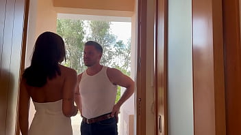 Cheating British wife sucks cock & gets fucked hard