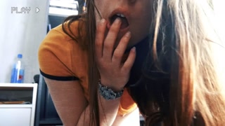Encouragement to Handjob by Friend - Lustful Dream on VHS