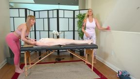 All Girl Massage - Julia Ann and Dana Dearmond Fight Over Lexi Lore&#039;s Pussy in Hot Lesbian Threesome