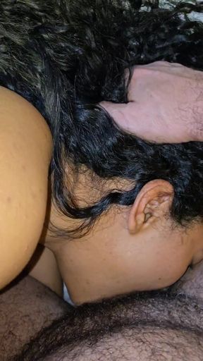 Facefuck in two positions until cum in mouth