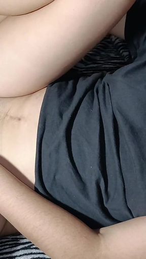 Korean MILF Alone with a Dildo