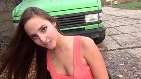amirah adara gives amazing blowjob and nice fuck for help with a broken car