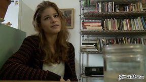 Guy picked up a teen beauty in the library