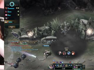 cute trans gamer beauty plays league of legends nakeddd! so prettyyy