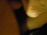 Submissive ebony girl chained up for white daddy