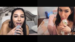 ”Gianna Dior Helps On Virgin Lesbian Friend Evelyn Claire”