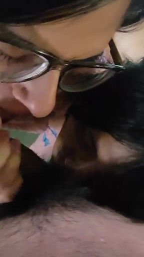 POV Delicious Blowjob to My Friend Dick