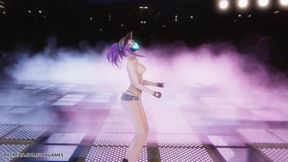 Aespa - Armageddon - Akali Sexy Striptease