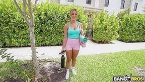 Stretching My Pussy Before Yoga - Monica Minx