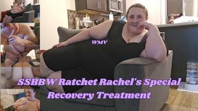 SSBBW Ratchet Rachel's Special Recovery Treatment with a BJ and Cowgirl Rides WMV