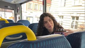 Pre Shoot Bang on Bus in Prague