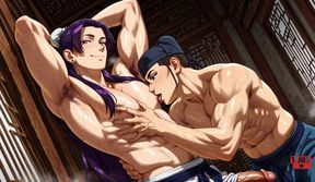 Jinshi and Gaoshun Yaoi Pic Collection Raw 3D Twink Creamy Animated