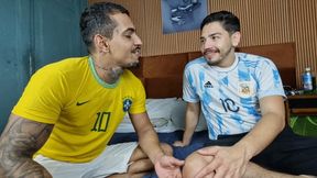 WHO KISSES BETTER, THE BRAZILIAN OR THE ARGENTINE? - BY JACK HARRIS AND CARLOS HERNANDES - CLIP FULL