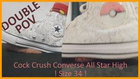 LittleShoes - Cock Crush Converse All Star Size 34 | 025C