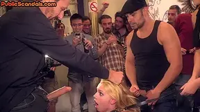 BDSM anal Darling public fucked in 3some after outdoor anal