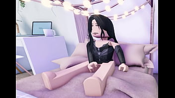 E-girl tocando Siririca - Roblox (Anima&ccedil_&atilde_o)