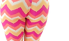 Big titted blonde tramp flashing her round big ass