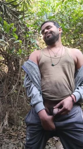 Horny Forest Peeing