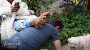 You belong on all fours like the other pets