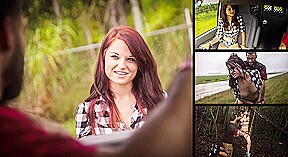 Kaisey Dean Begs for Ride & Receives Domination, Rope Bondage & Outdoor Rough Sex - HelplessTeens