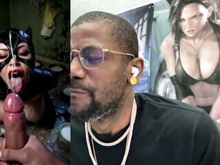 Catwoman Getting Cum Blasted By Batman, Black Teen Jerking Off A BWC Until That guy Cums Hard, Constricted Floozy Getting Cowgirl Drilled, Taut Teen Bitch Oral sex, AI Generated