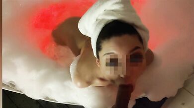 Milf cares for his cock in Polish anal