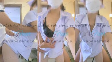 [Nurser Thai] payabanannie,พยาบาลโดนผู้ชายจากทินเดอร์(Tinder)เย็ดท่าหมาสุดเสียวในห้องน้ำ เสียงไทยEp3