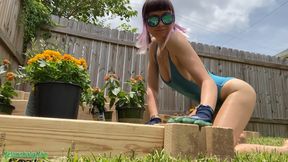 Gardening Goddess V- “The Backyard-ening”