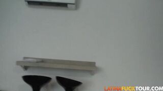 Hispanic maid has to suck my dick amazing if she