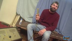 StraightNakedThugs: Curious Mickey Waters Explores New Pleasure Device In Private