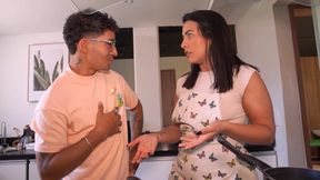My father leaves me at home with the housekeeper, who's a hot MILF - Thiago Lopez &amp; Kylei Eilish
