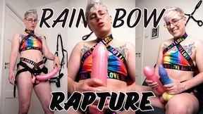 Queer Nonbinary Dominant Destroys You with Massive Pink Strapon Dildo POV JOI