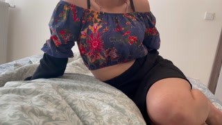 Lucky StepBRO Teaches BJ Lessons To His Iranian Big Ass StepSiSter When Their Parents Were Outside