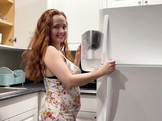 Caught Jerking Off By Breasty Redhead Step Mamma : Red Eviee : Indecent Tale : Danny Filth