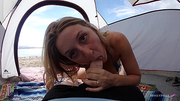 Awesome Sex on Public Beach Creampie POV - Molly Pills - Amateur College Chick with Big Booty Amazing Cock Riding!!