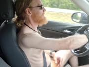 Driving to underwear night - but the underwear goes out the window!