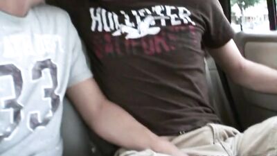gay used bareback by young straight in the car exhib amazing
