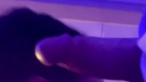 amateur boy squirting piss on his step dad and sucking his thick cock (and spitting on it) in the bathroom