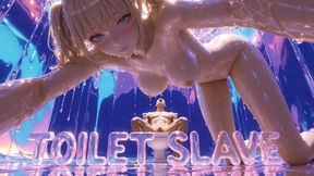 Horny Toilet Slave - Mad Scientist Box Immobilization: Erotic Piss & Fart Domination