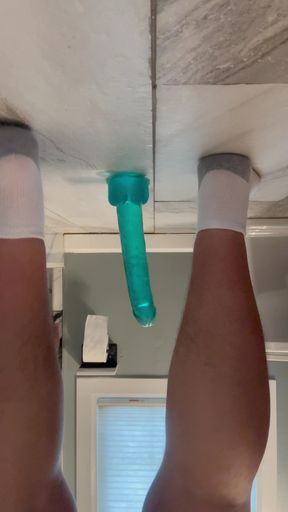 Big dildo play