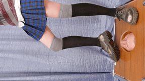 18 yo anime girl tramples my floor-face with Doc Martens shoes (part 6 of 12), flo011x 1080p