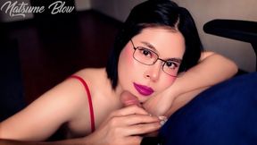 Intense POV Blowjob with Ball Sucking & Cum Swallow