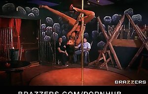 HOT tattooed stripper Bonnie Rotten fucks her customer's big-dick