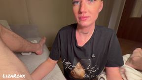 Dominant POV Session on the Couch - Rough Play & Control