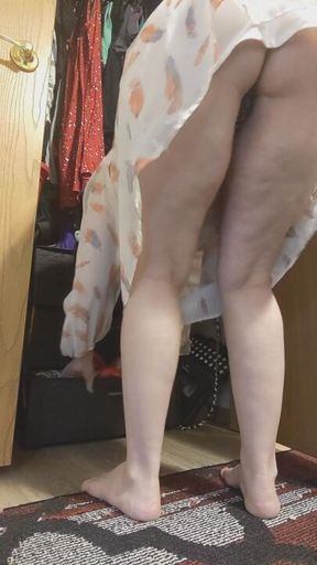 Are you looking up my dress